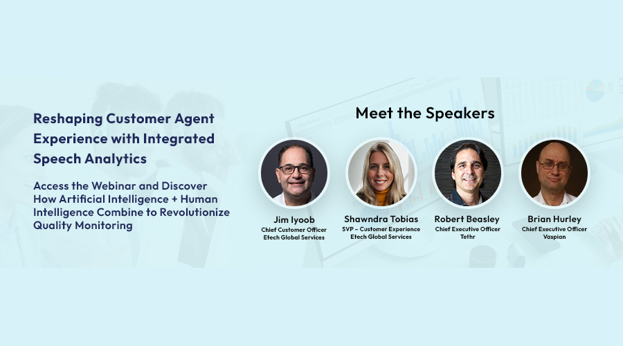 Reshaping Customer Agent Experience with Integrated Speech Analytics