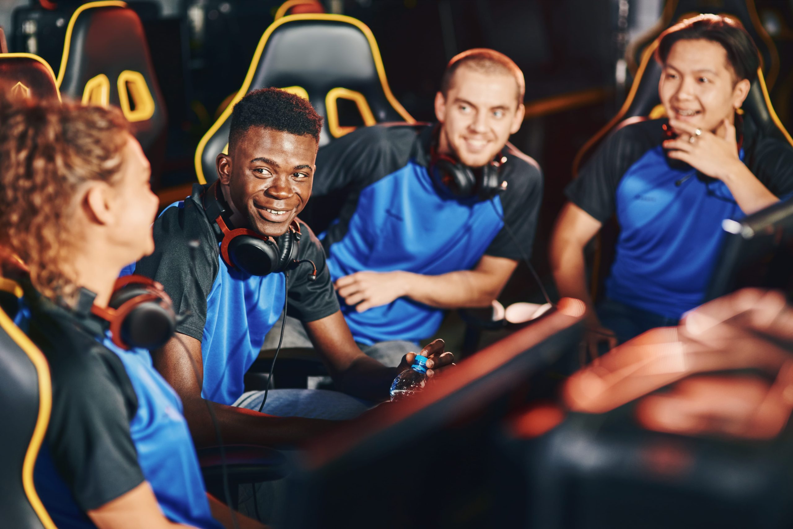 Gaming contact center team