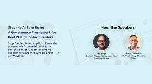 Stop the AI Burn Rate: A Governance Framework for Real ROI in Contact Center