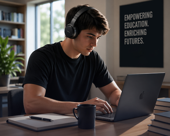 University campus education contact center