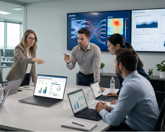 Etech sales floor