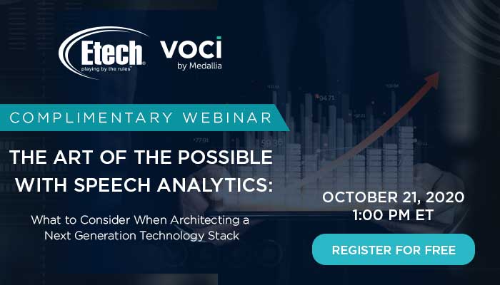 The Art of the Possible with Speech Analytics: What to Consider When Architecting a Next Generation Technology Stack