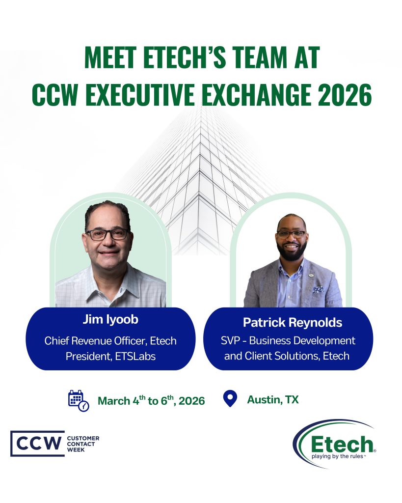 CCW Executive Exchange 2026 | Etech Global Services